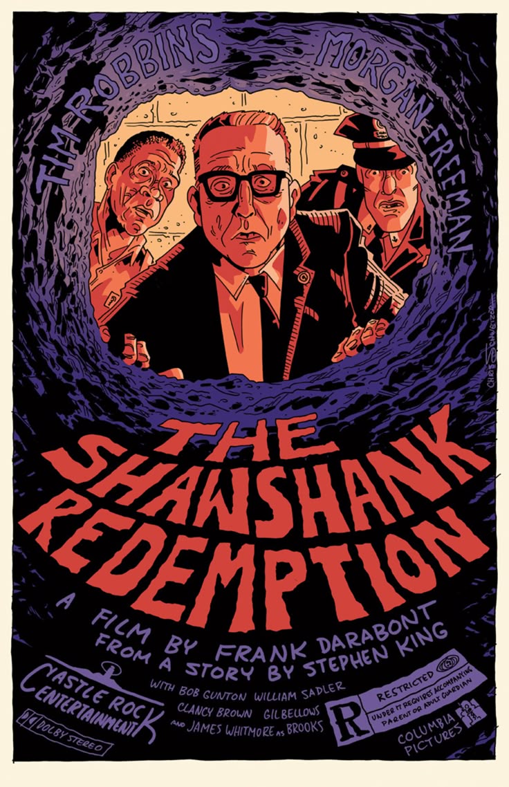 The Shawshank Redemption (1994) [1552 2400] by Schweizer
